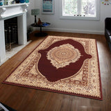 Persian Style Traditional Oriental Medallion Area Rug Empire 650 - Context USA - AREA RUG by MSRUGS